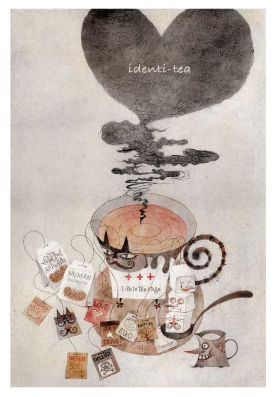 MATSU★BOCKRINLONELY  EXHIBITIONidenti-tea(アイデンティティ）